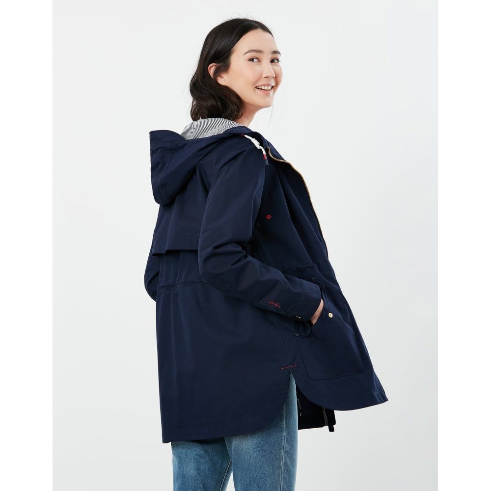 Joules Shoreside Coastal Waterproof ALine Coat 215005