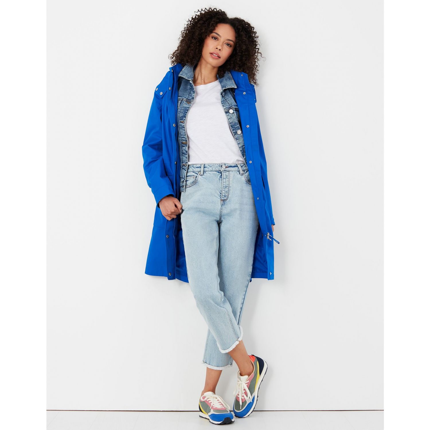 Joules Loxley Longline Waterproof Coat 217479