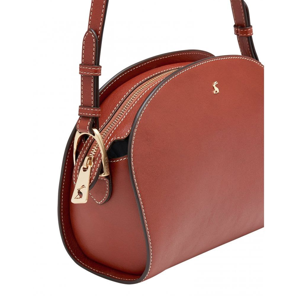 Joules Langton Leather Cross Body Bag 217066
