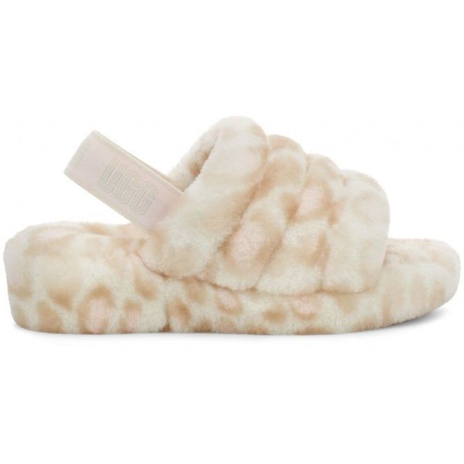 UGG Women s Fluff Yeah Slide Panther Print 1120903