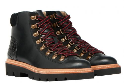 Joules Montrose Lace Up Leather Hiker Boots 213024JOULES