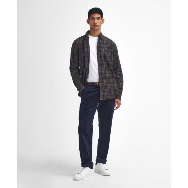 Stretch Cord Tailored Trousers