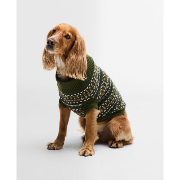 Marlow Fair Isle Dog Jumper