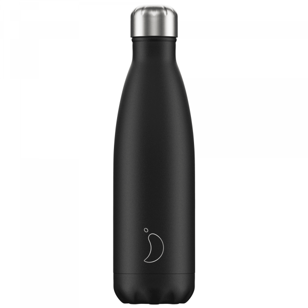 Monochrome 500ml Black Bottle