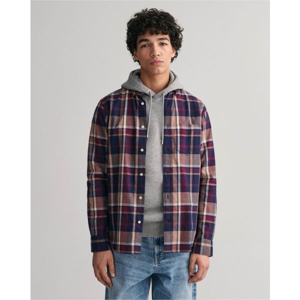 Regular Fit Jaspe Check Shirt