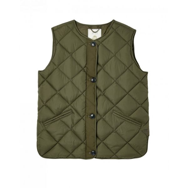 Radley Diamond Quilt Gilet With Buttons