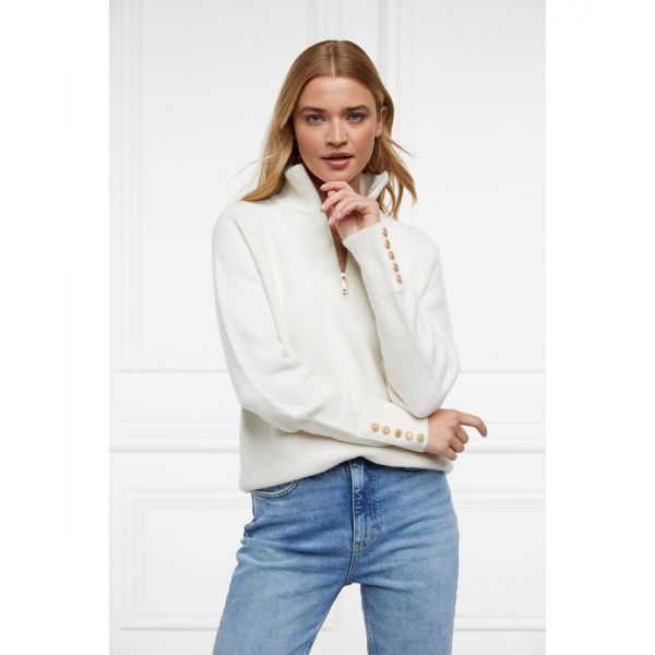 Tori Quarter Zip Knit