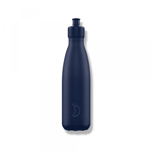 Sports Bottle 500ml Matte Blue