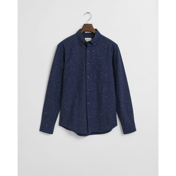 Regular Fit Nepps Flannel Shirt