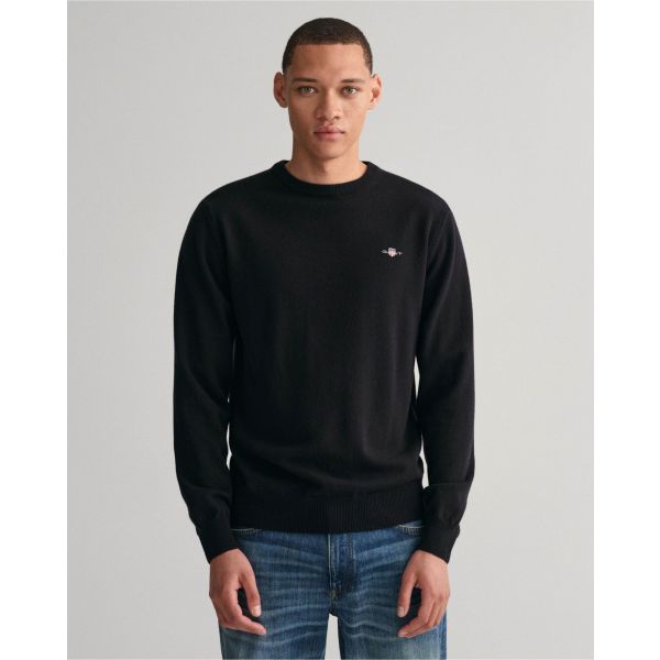 Superfine Lambswool Crew Neck Sweater