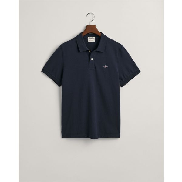 Regular Fit Shield Pique Polo Shirt