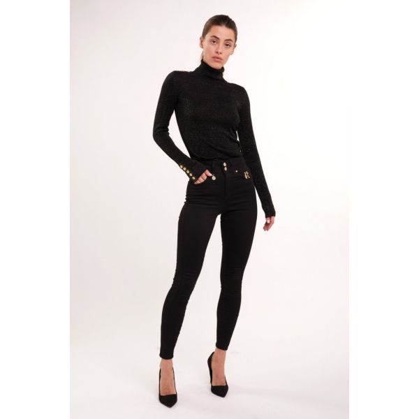 Black Jodhpur Jeans
