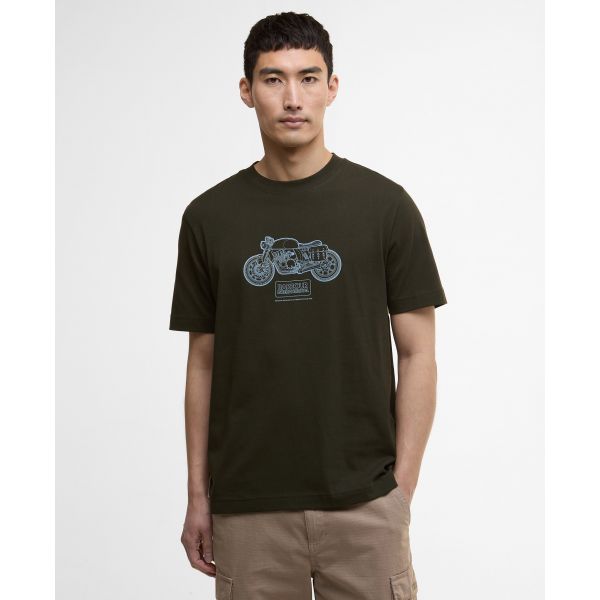 Morris Motorbike Graphic T-Shirt