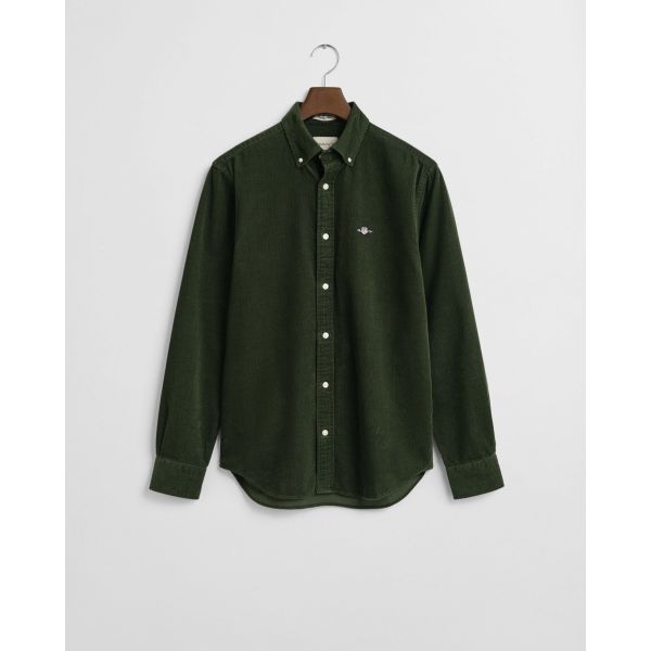 Regular Fit Cotton Corduroy Shirt