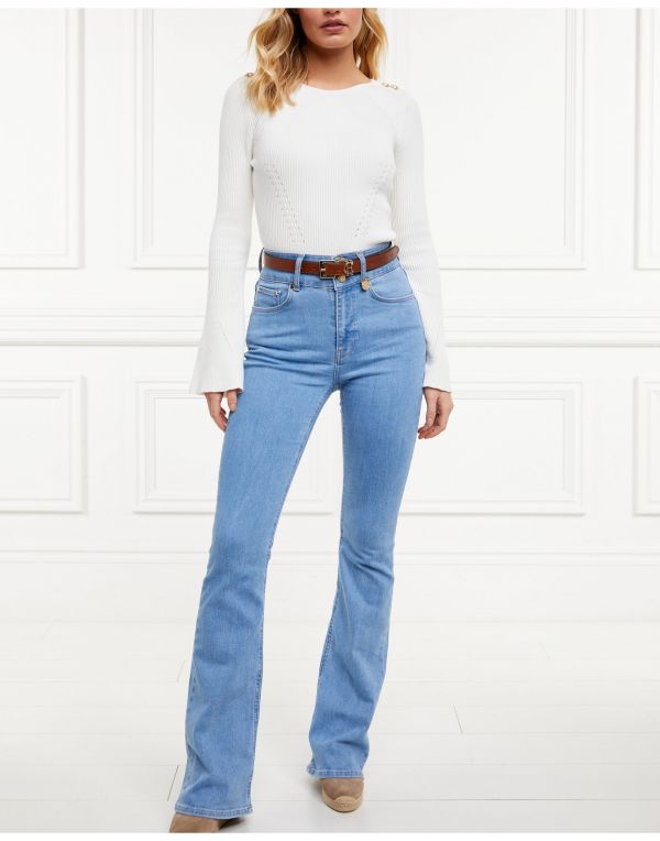 High Rise Flared Jean (R)