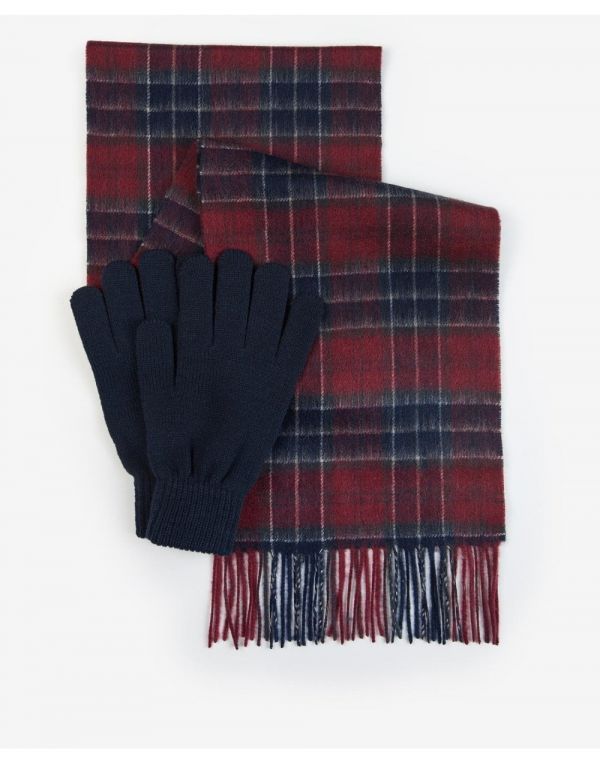 Barbour｜ (Case Fair Isle Gloves - Blue Granite (MGL0128 Barbour Case Fairisle Mens Gloves - Blue Granite – William