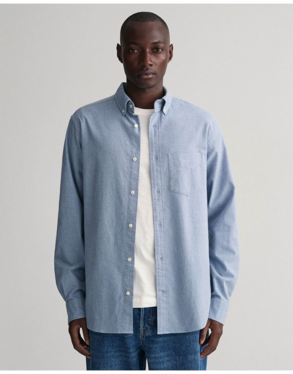 Regular Fit Flannel Melange Shirt
