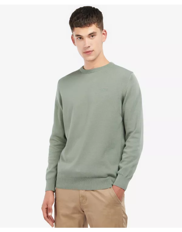 Pima Cotton Crew Neck Jumper
