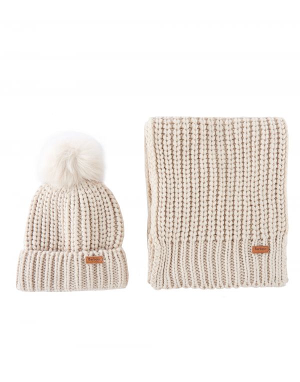 Saltburn Beanie Hat and Scarf Set