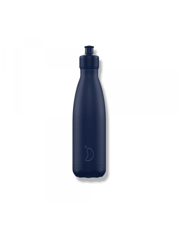 Sports Bottle 500ml Matte Blue