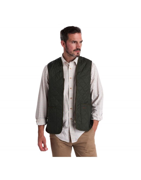 Quilted Waistcoat/Zip-In Liner