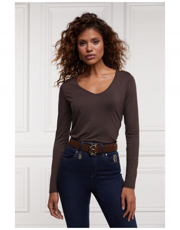 Long Sleeve V-Neck Tee