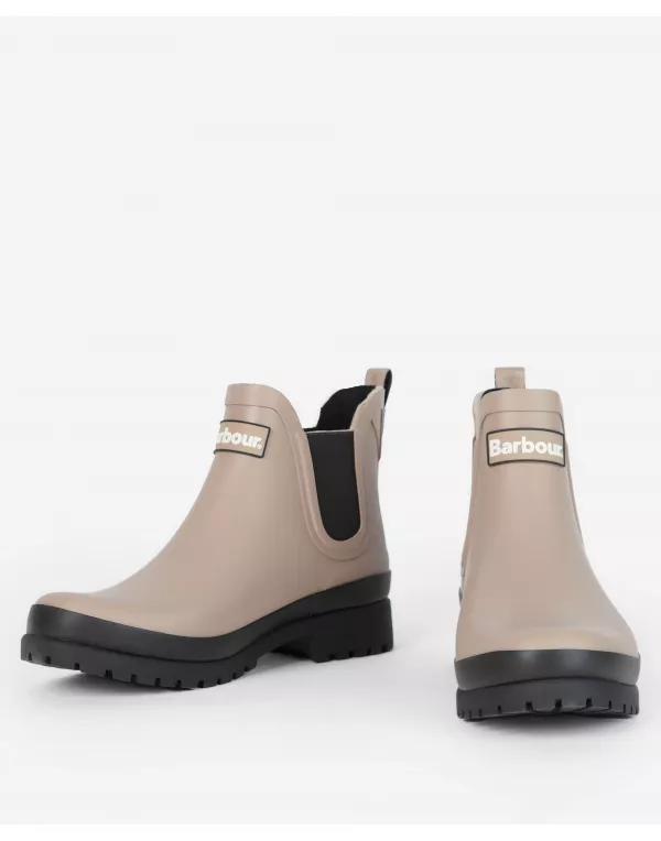Mallow Contrast-Colour Wellington Boots