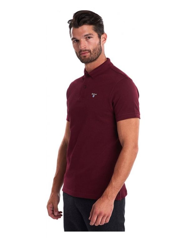 Tartan Pique Polo Top