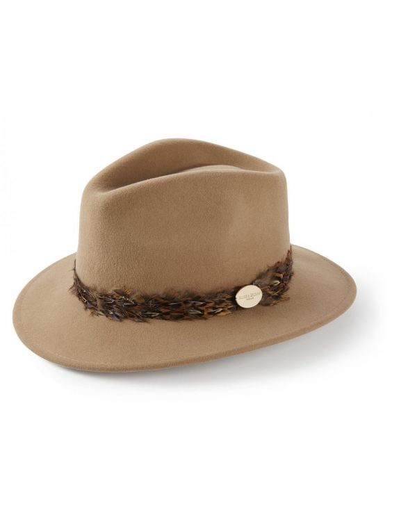 The Suffolk Fedora (Pheasant Feather Wrap)