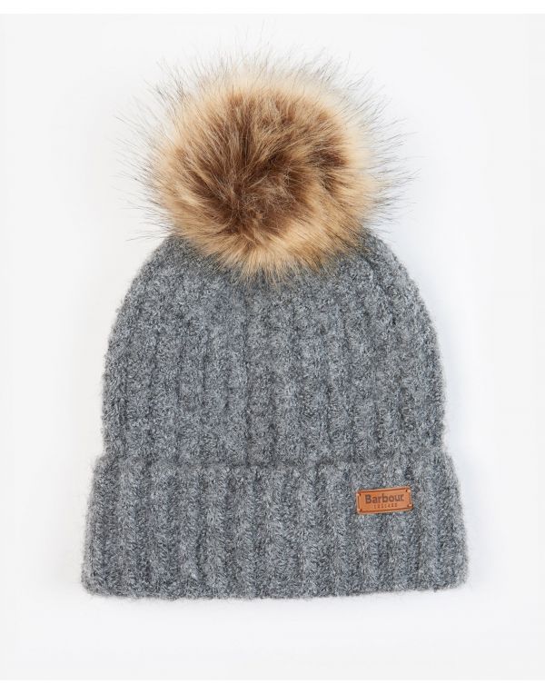 Barbour Saltburn Beanie And Tartan Scarf Gift Set