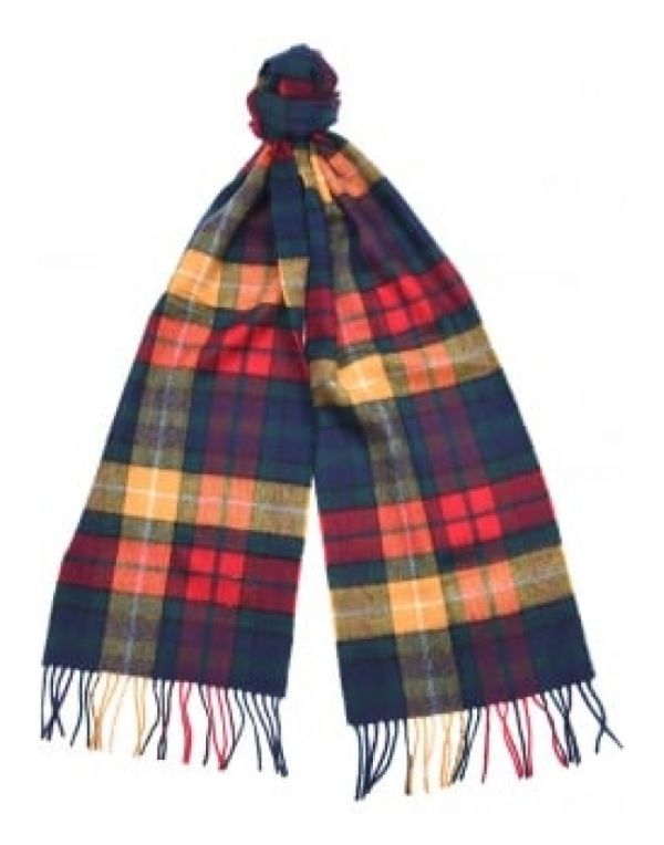 Barbour New Check Tartan Scarf