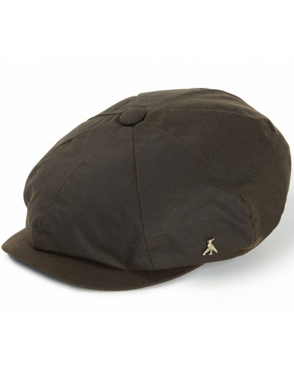 The Hengrave Wax Baker Boy Cap