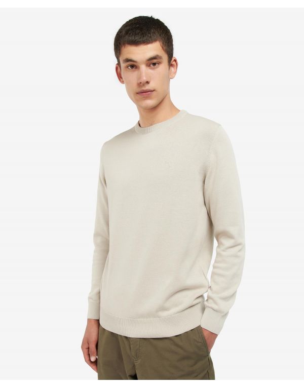 Barbour Mens Harold Crew Neck Sweater Country Edit
