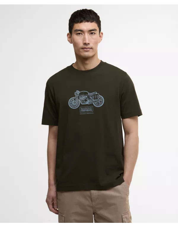 Morris Motorbike Graphic T-Shirt