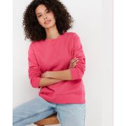 Monique Garment Dyed Crew Neck Sweatshirt