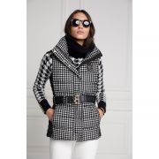 Valais Quilted Gilet - Houndstooth