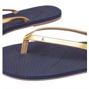Flip Flop Luxe With Metallic Thong
