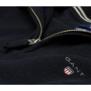 Super Fine Lambswool Zip Sweater