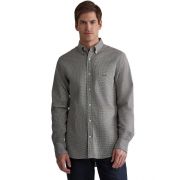 Houndstooth Wool Flannel Shirt