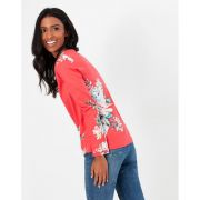 Harbour Print Long Sleeve Jersey Top