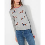 Mariella Festive Intarsia Knitted Jumper