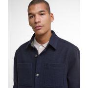 Marlow Tailored Wool Blend Overshirt