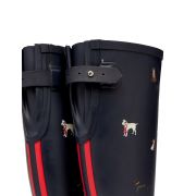 Printed Wellies With Adjustable Back Gusset