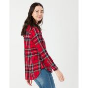 Lorena Longline Brushed Woven Shirt