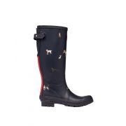 Printed Wellies With Adjustable Back Gusset