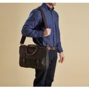 Wax Leather Briefcase