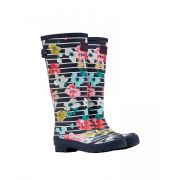 Printed Wellies with Back Gusset