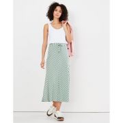 Auriel Chevron Jersey Skirt