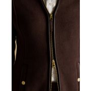 Heritage Navy Regular Zip Through Fleece