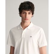 Regular Fit Shield Pique Polo Shirt